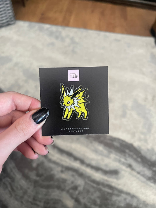 Jolt Acrylic Pin