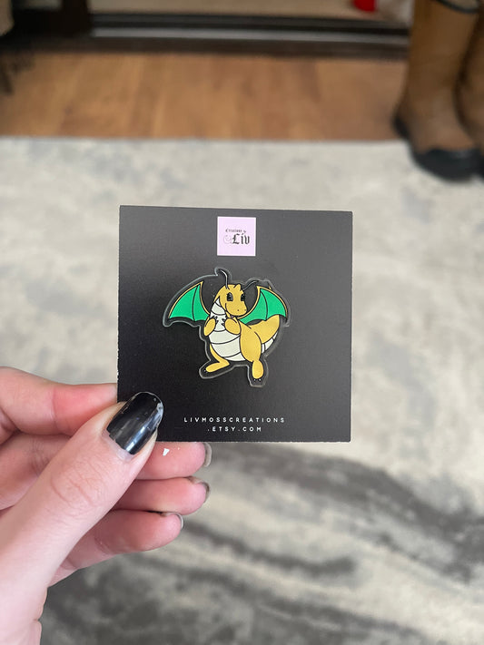 Dragon Acrylic Pin